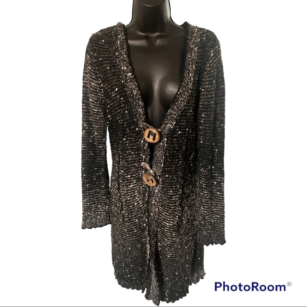 BCBG MAXAZRIA knitted cardigan L